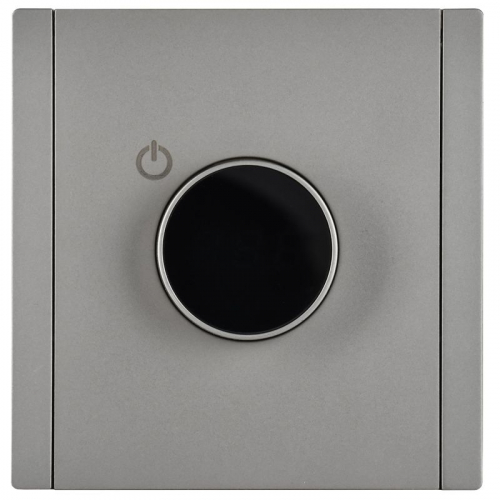 Термостат электронный FORTE&PIANO FP552 с индикацией сталь IEK FP-RT11-K46 фото 2