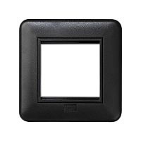 Суппорт 1мод. K45 с рамкой графит Simon Connect KR245-14