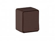 Выключатель 1-кл. ОП AtlasDesign PROFI IP54 10AX корич. SE ATN546011