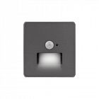 Подсветка ROUND MIELE СП настен. для ног титан Kranz KR-78-0727-2