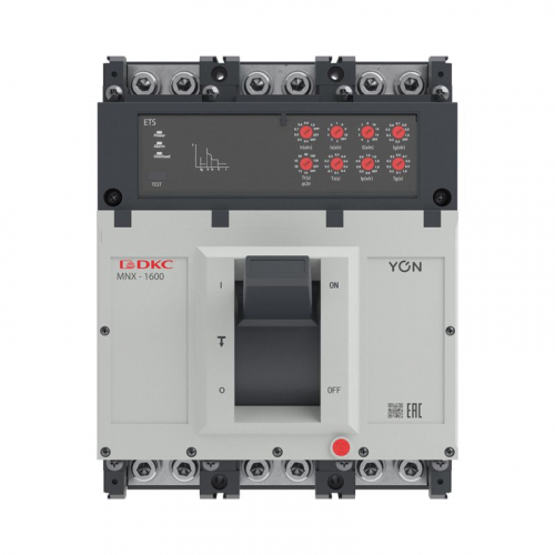 Выключатель автоматический 3P 1000А 100кА pro MNX1600H при AC415V расцепитель ETS YON MNX1600H3PETS1000 фото 2