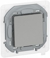 Переключатель 1кл сх6 10АХ IP44 б/к IEKINSPIRIA алюм. IEK 6736721