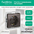 Розетка 1-м СП AtlasDesign 16А IP20 с заземл. механизм мокко SE ATN000643
