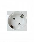 Розетка 2К+З нем.стд., 45х45 мм (mosaic), 2 модуля, белая Filum FL-PWS-1P-WH