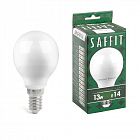 Лампа светодиодная SBG4513 13Вт G45 шар 2700К E14 230В SAFFIT 55157