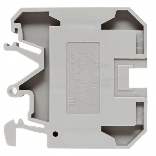 Колодка клеммная JXB-10/35 (70а) сер. EKF plc-jxb-10/35gy фото 6