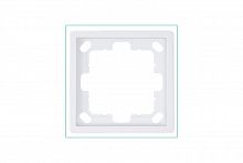 Рамка 1-м СП FD бел. глянцевый Jasmart FD1001W