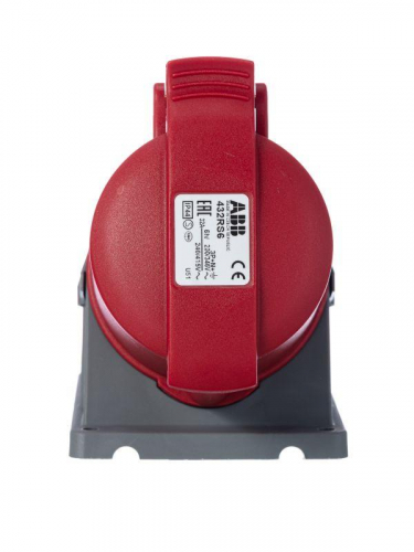 Розетка наружн. уст. 32А 3P+N+E IP44 ABB 2CMA193139R1000 фото 2