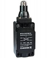 Выключатель путевой ВП 36-2102П-66 У2 1НО+1НЗ 3А IP66 толкатель с роликом безинерцион. 30х60мм без сальника Электротехник ET010883