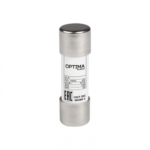 Вставка плавкая цилиндрическая OptiFuse CF14-10-gG-В4 КЭАЗ 379354