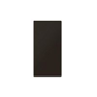 Выключатель кнопочный 1мод. Mosaic 6А черн. Leg 079130L