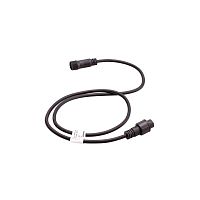 Удлинитель для гирлянд UCX-F90 E/1M/BK серии F90PRO 1м статика/мерцание IP67 черн. Uniel UL-00013223