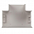 Угол T-образный 40х40 бел. Plast PROxima (уп.4шт) EKF tchw-40-40x4