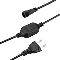 Шнур питания ARD-ICICLE-CLASSIC-1.5M 230В 1.6А черн. Ardecoled 044774