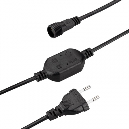 Шнур питания ARD-ICICLE-CLASSIC-1.5M 230В 1.6А черн. Ardecoled 044774
