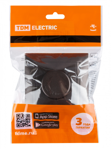 Светорегулятор RL 300 Вт шоколад "Лама" TDM фото 5