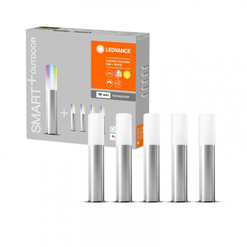 Светильник светодиодный SMART WIFI GARDEN POLE MINI 5 элементов RGBW LEDVANCE 4058075478190 фото 4