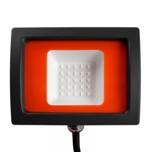 Прожектор светодиодный PFL-SC Red 20Вт IP65 190-260В ДО закален. стекло JazzWay 5010499 фото 2