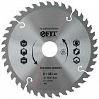 Диск пильный для циркулярных пил по ламинату 185х30/25.4х40T FIT 37776