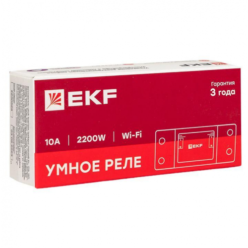 Реле Умное 10А Wi-FI Connect EKF ss-10a-wf фото 3