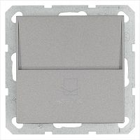 Выключатель карточный 10А IP20 отельный механизм алюм. Jasmart G6209S