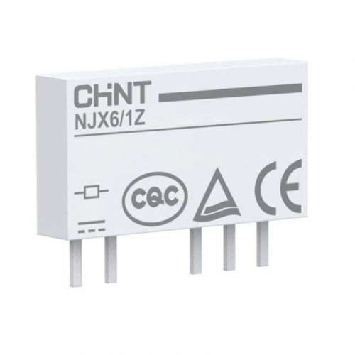 Реле интерфейсное NJX6/1Z 6А DC 24В 1перекл. (R) CHINT 525402