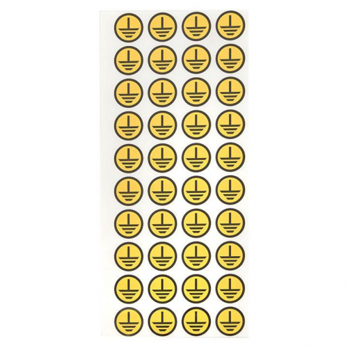 Знак "Земля" круглый d20мм EKF an-1-04 фото 3