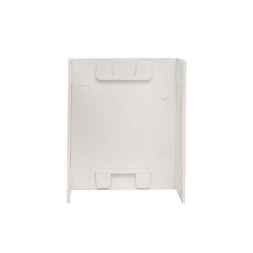 Соединитель 40х40 бел. Plast PROxima (уп.4шт) EKF conw-40-40x4 фото 2