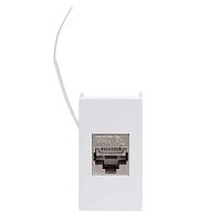 Розетка компьютерная 1-м 1мод. Viva RJ45 кат.6A бел. DKC 45078