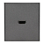 Розетка СП STRONG HDMI графит Kranz KR-78-0730-6