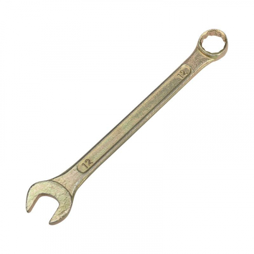 Ключ комбинированный 12мм желт. цинк Rexant 12-5807-2