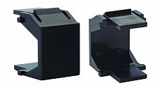Заглушка Keystone черн. Eurolan 16B-00-00BL