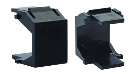 Заглушка Keystone черн. Eurolan 16B-00-00BL