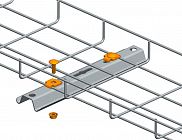 Комплект крепежный проволочного лотка к элементам системы подвесов (уп.50шт) Промрукав PR08.2467