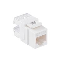 Модуль Keystone 1хRJ45 кат.5E UTP T568A/B 180 бел. Datarex DR-510010
