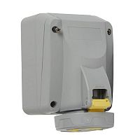 Розетка накладная 16А 130В 2К+3 IP67 Leg 555351