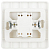 Переключатель СП Style 7-103-01 10А IP20 250В бел. Intro Б0060629