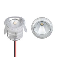 Светильник ALT-LODESTAR-HANDRAIL-R27-1.5W Warm3000 GR 30х60deg 12-24В 1.5Вт 3000К IP67 ландшафтный метал. Arlight 045490