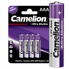 Элемент питания алкалиновый AAA/LR03 1.5В Ultra BL-4 (уп.4шт) Camelion14985