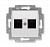 Розетка информационная Levit двойная 2хRJ45 кат. 5e сер. ABB 2CHH295118A6016