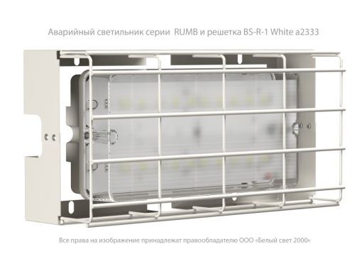 Решетка защитная BS-R-1 для свет. "Universal" Белый свет a2333 фото 2