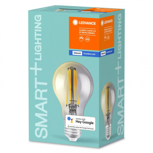 Лампа светодиодная SMART+ Filament Classic Dimmable 44 6Вт/2700К E27 LEDVANCE 4058075486126 фото 2