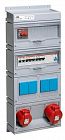 Бокс MPR32/1MS с розетками в сборе IP44 пластик ABB 2CMA168984R1000