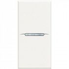 Кнопка 10А Axolute бел. Leg BTC HD4005A