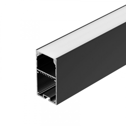 Профиль LINE-S-3667-2000 BLACK L2000 алюм. Arlight 042901