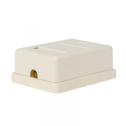 Розетка компьютерная 1-м ОП RJ45 кат.5E UTP неэкранир. бел. Rexant 03-0121 фото 4