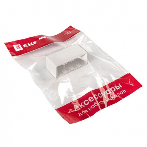 Соединитель на стык 100х40 бел. Plast PROxima (уп.2шт) EKF conw-100-40x2 фото 6