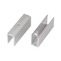 Держатель AURORA-1206-CLIP ANOD алюм. Arlight 039353