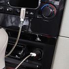 Автозарядка в прикуриватель USB (АЗУ) (5В 1000mA) черн. Rexant 18-1920