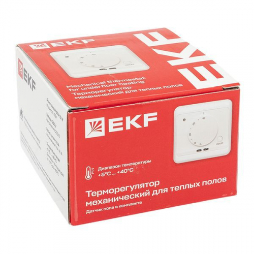 Термостат механический для теплых полов 16А 230В EKF mtt-3 фото 11